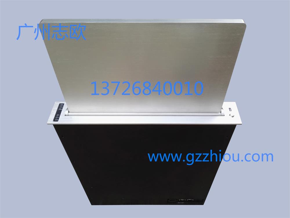 無紙化會(huì)議雙信號(hào)液晶屏升降器、升降會(huì)議桌