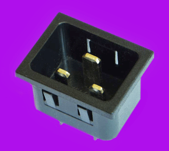 廠家供應(yīng)鎖式C20電源插座/AC插座/16A插座/16A電源插座/IEC插座