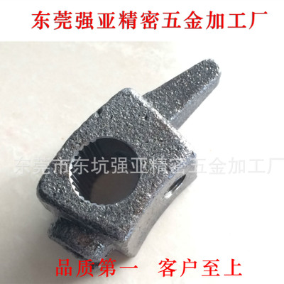 東莞工廠提供摩托車啟動桿花鍵加工 拉刀加工 拉削加工 花鍵加工