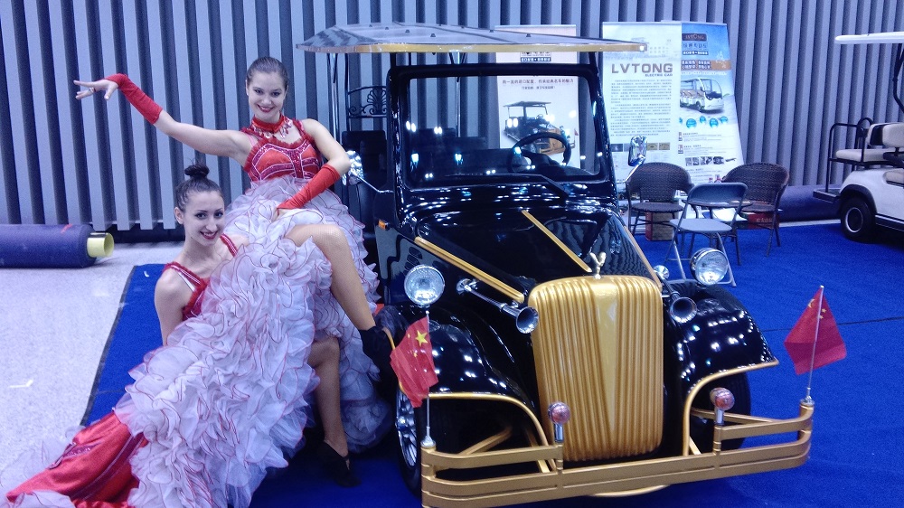 廠家批發(fā) 8座電動(dòng)老爺車 旅游四輪車 代步車