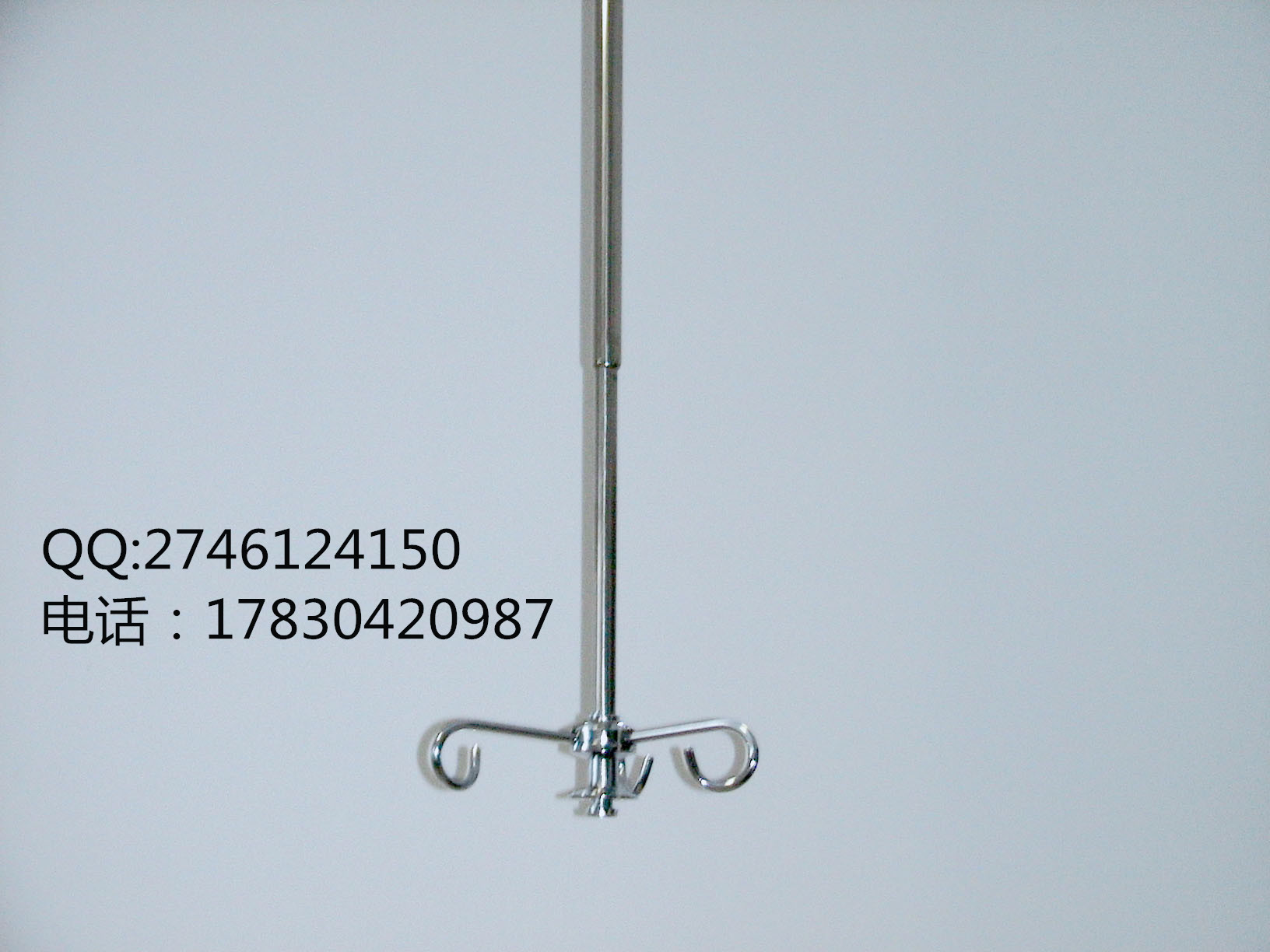 不銹鋼普通吊桿A1 @天軌輸液架 普通輸液吊桿A1