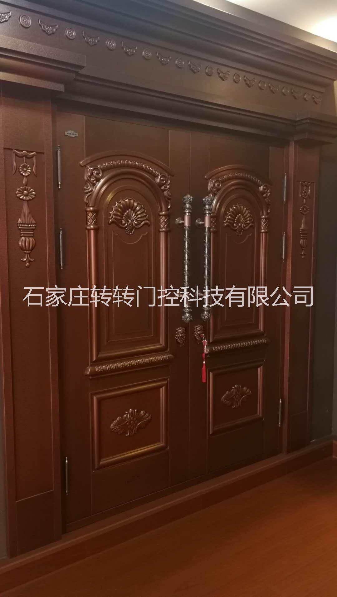 石家莊銅門(mén)廠家庭院玻璃銅門(mén)價(jià)格河北銅門(mén)廠