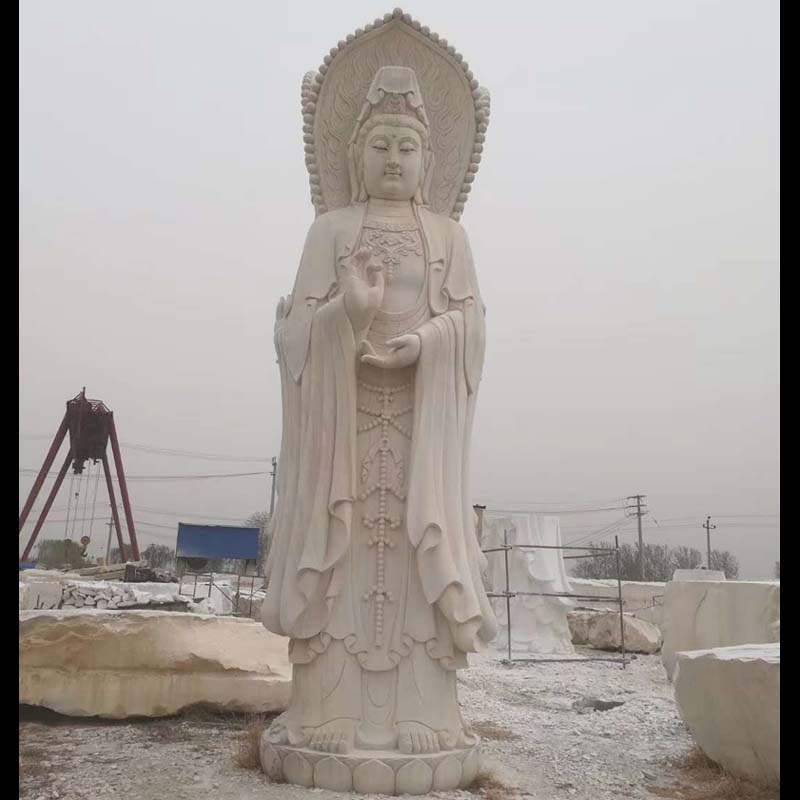 供應佛像觀音彌勒佛漢白玉滴水觀音佛像彌勒佛廠家直銷