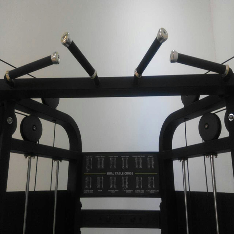 雙臂機 小飛鳥龍門架拉力綜合訓(xùn)練器練習(xí)器材商用家用健身房*
