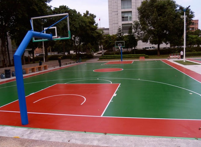 山西太原供應(yīng)硅PU跑道、籃球場、 硅PU地面鋪設(shè)廠家
