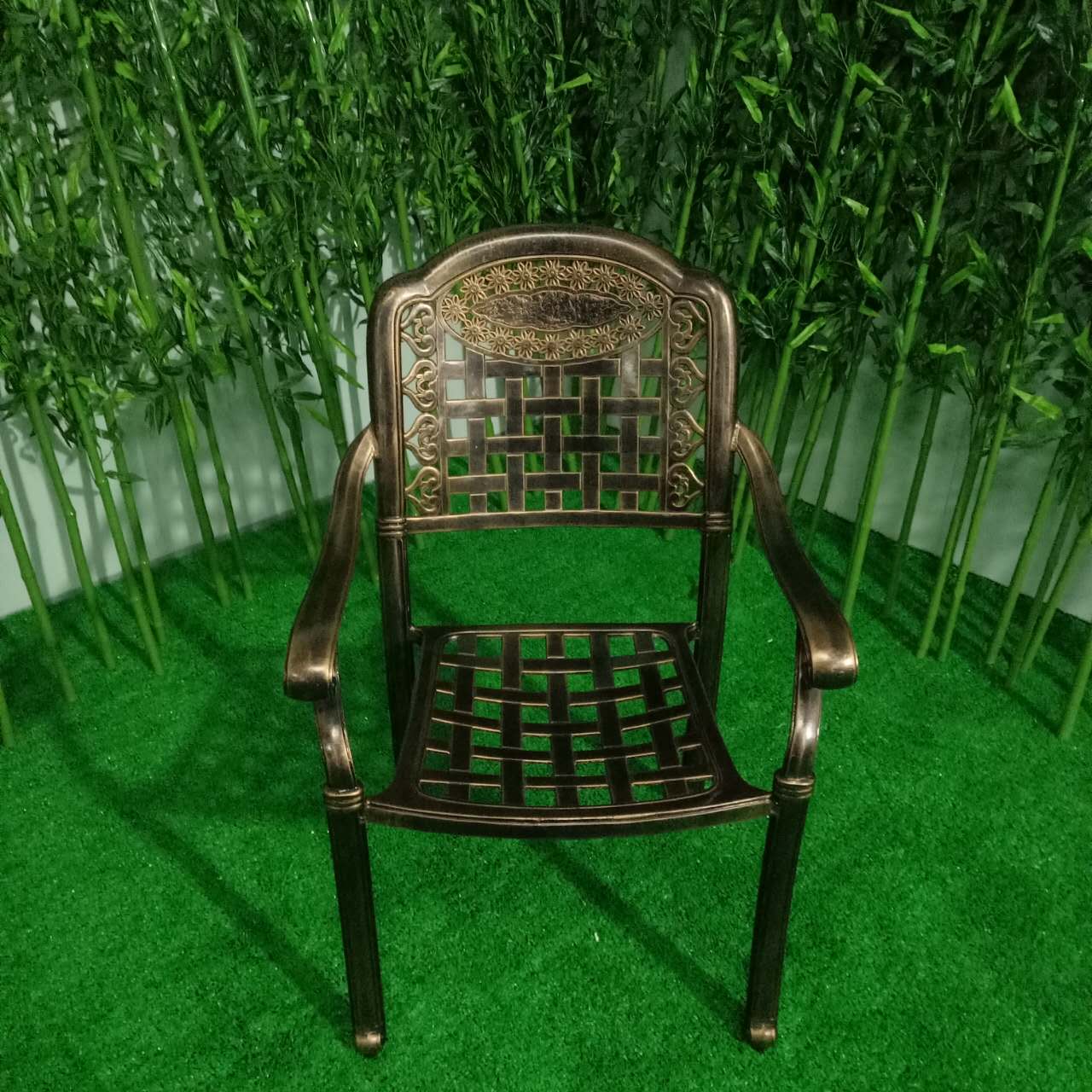 正格橢圓長臺桌椅  戶外休閑桌椅生產(chǎn)定做 戶外鑄鋁家具生產(chǎn)廠家