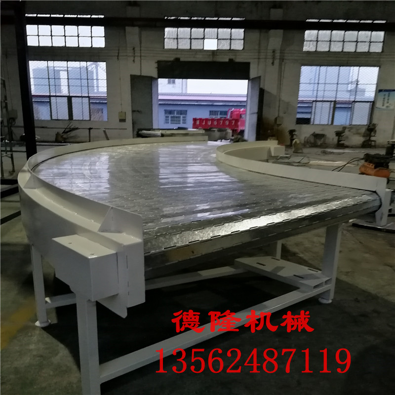 180度鏈板轉(zhuǎn)彎輸送機轉(zhuǎn)角鏈板傳 180度鏈板轉(zhuǎn)彎輸送機轉(zhuǎn)角鏈板線