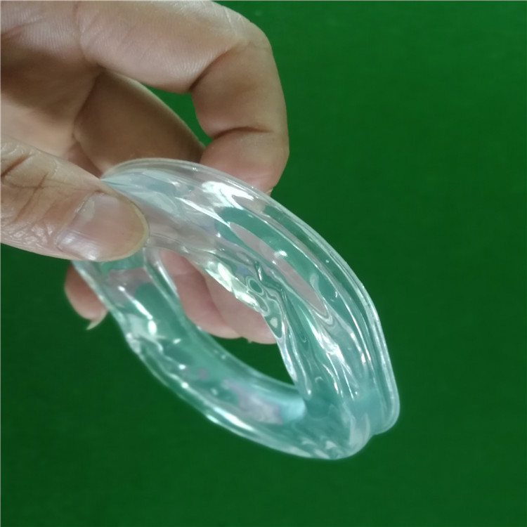 專業(yè)訂做頭戴式航空耳機透明硅油海綿耳套價格/硅膠皮耳套廠家