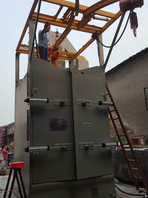 深圳雙吊鉤式拋丸機質量售后 Q376吊鉤式拋丸機質量價格