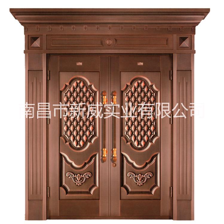威亞盾純銅別墅大門廠家直銷 私人訂制歐式簡(jiǎn)約高端入戶防盜銅門 威亞盾純銅門鋼銅門TM-014