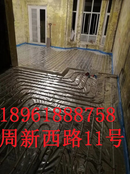 無錫威能明裝暖氣片施工現(xiàn)場(chǎng)
