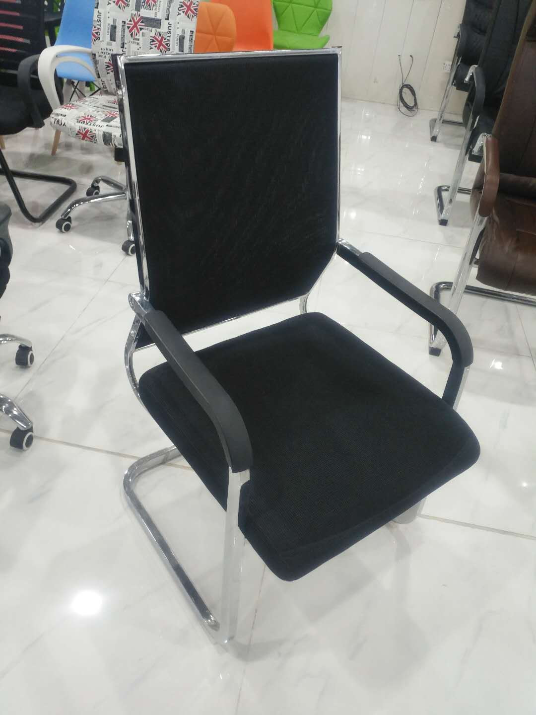 廊坊網(wǎng)布椅  廊坊椅子批發(fā)    黑網(wǎng)布椅