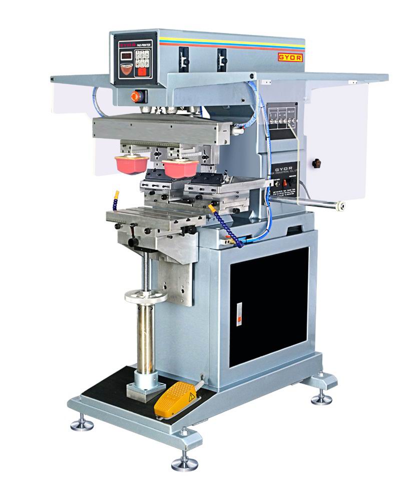 批量生產(chǎn)GN-131AEL雙色穿梭移印機 功能實用優(yōu)質(zhì)移印機 特價穿梭移印機