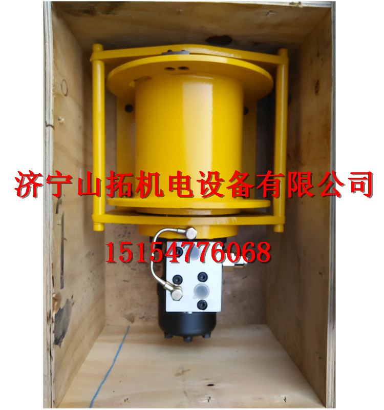 山拓絞車0.8噸小型液壓卷揚機吊車用提升液壓絞車廠家直銷