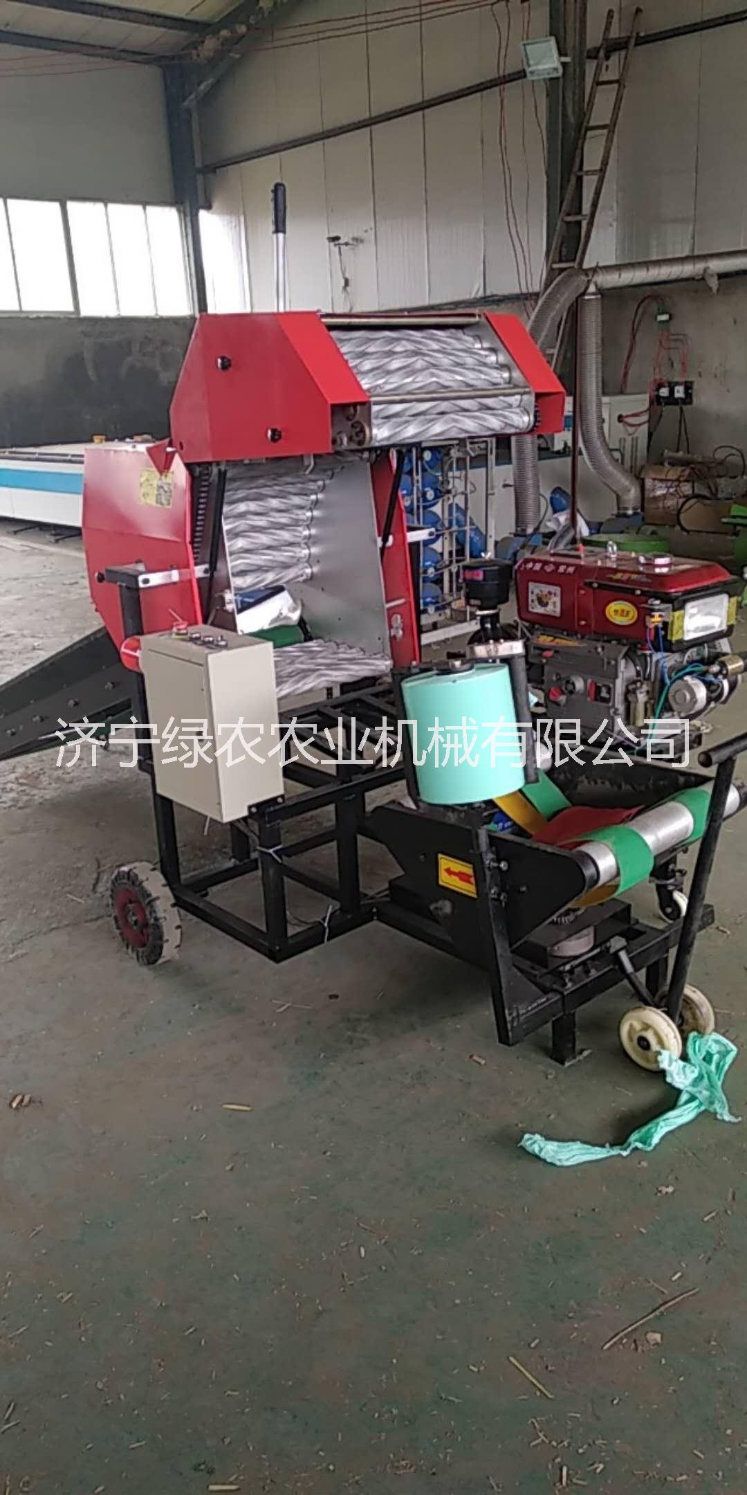 2180半自動青貯包膜機廠家價格