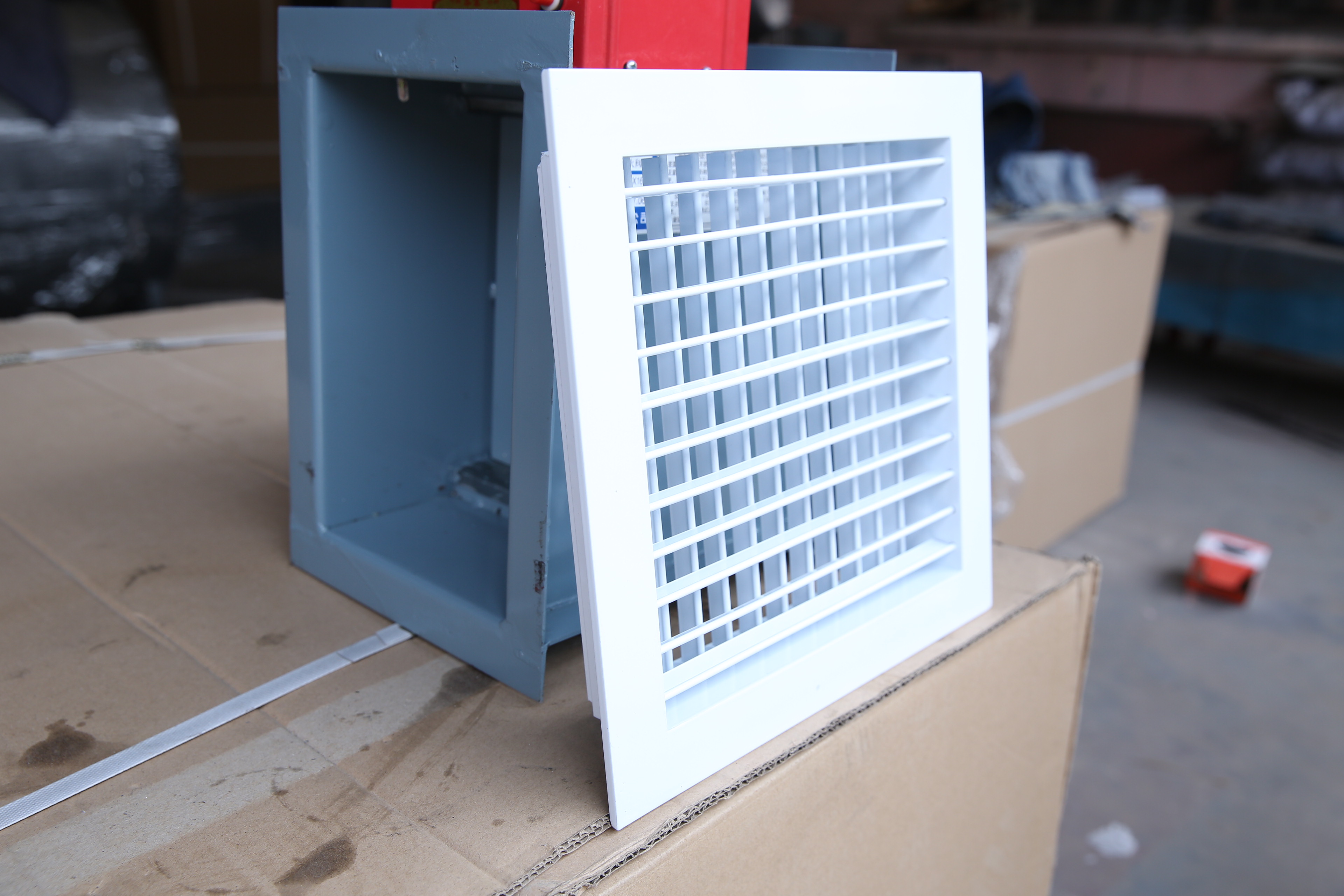 淄博鋁合金風(fēng)口生產(chǎn)廠家，單層百葉風(fēng)口，散流器報(bào)價(jià) 淄博多葉排煙口