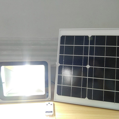 室外照明燈具 紅外感應(yīng)led泛光燈 50W遙控太陽能泛光燈廠家直銷