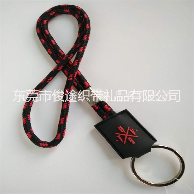 俊途廠家直銷定做間色的圓繩廠牌掛帶