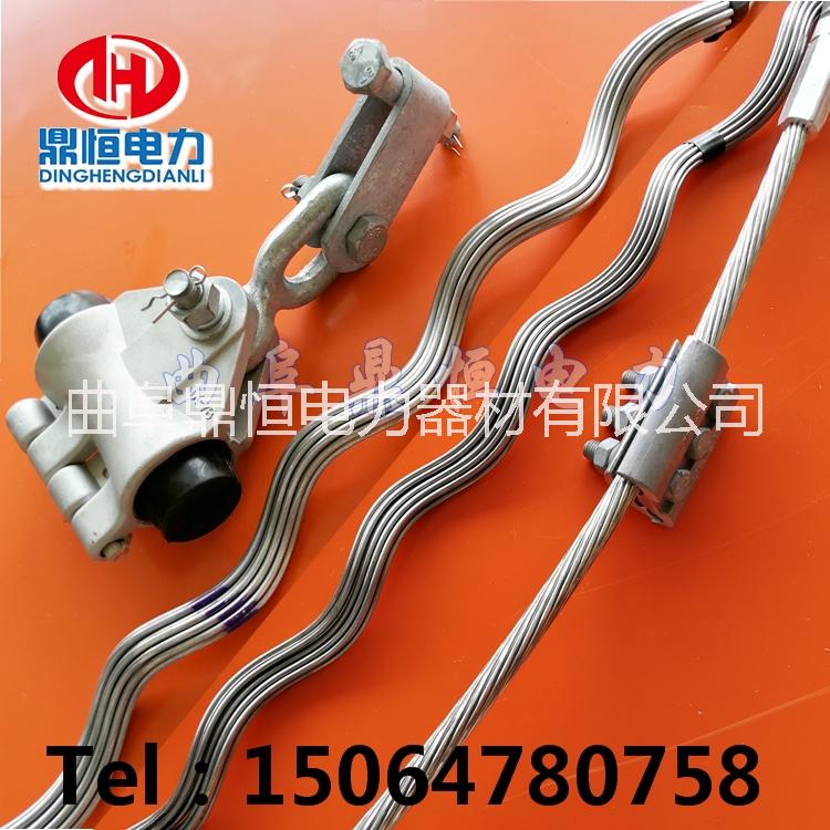 生產(chǎn)不同OPGW懸垂線夾光纜懸垂金具安裝施工示意圖