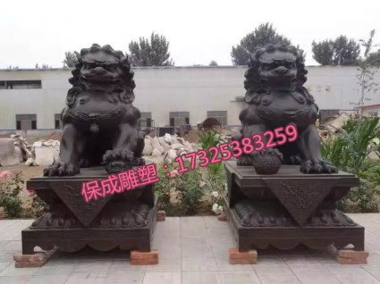 故宮獅子匯豐獅子鑄銅雕塑動(dòng)物雕塑加工定做