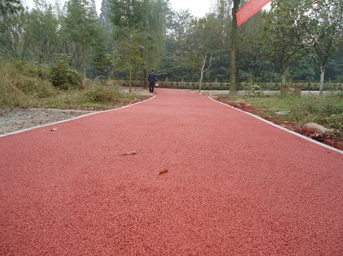 西安彩色透水混凝土藝術(shù)路面 廠家專業(yè)*