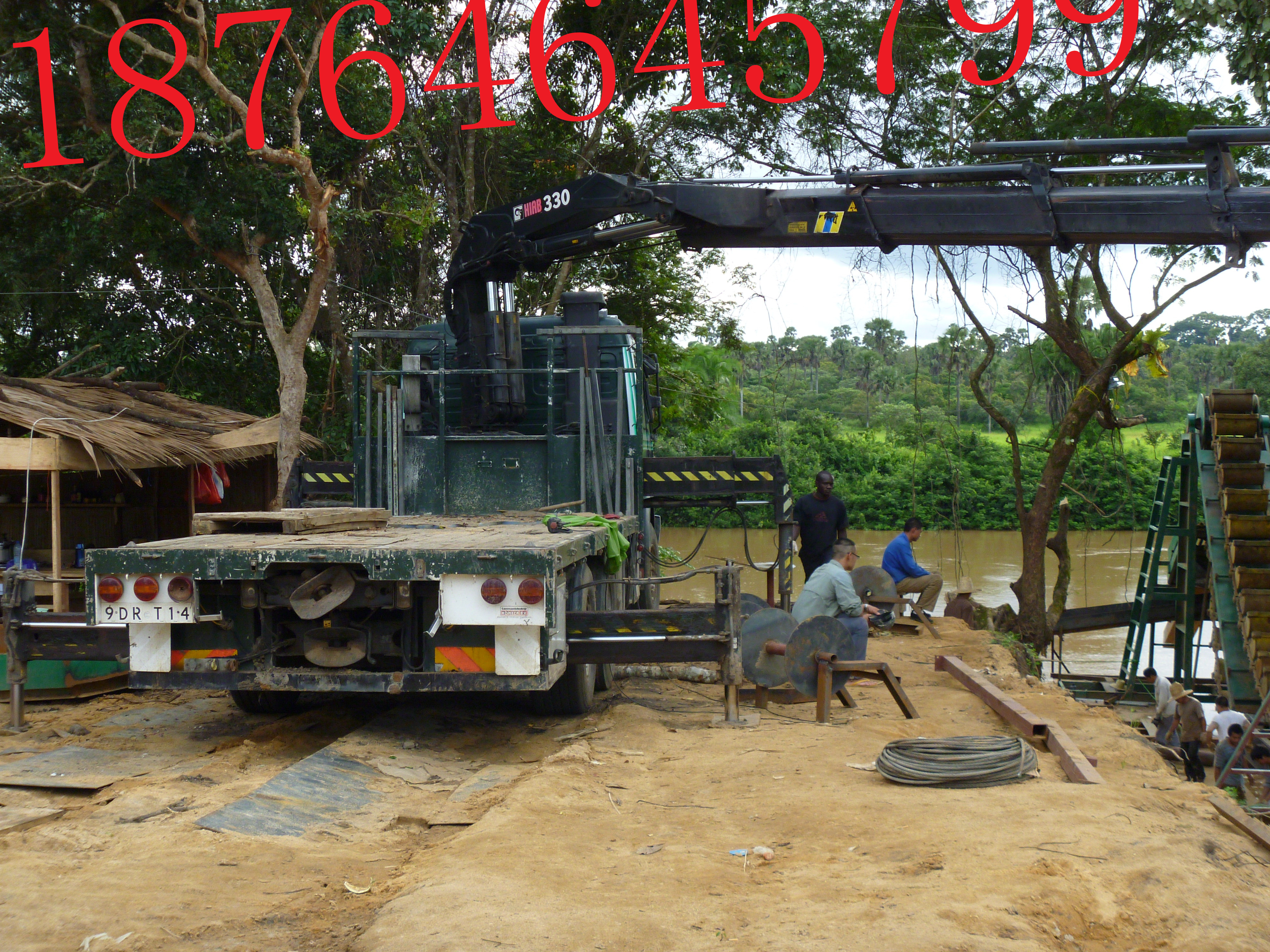 廣東河道選金鏈斗式采掘選礦淘金船