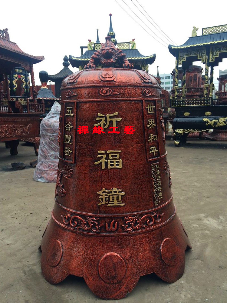 禪寺鐘鼓樓鐵鐘，道觀道院鑄鐵大鐘，祠堂鐵鐘圖片