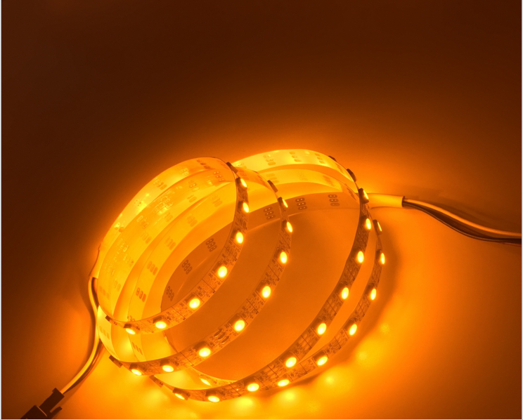 74燈單白光XT1511W 內(nèi)置全彩5V 幻彩燈條74段74燈 程序通用2812