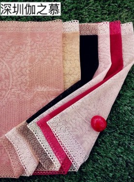 新款T/N鎖邊網(wǎng)布提花 *獨邊提花布 婚紗禮服,連衣裙，時裝面料