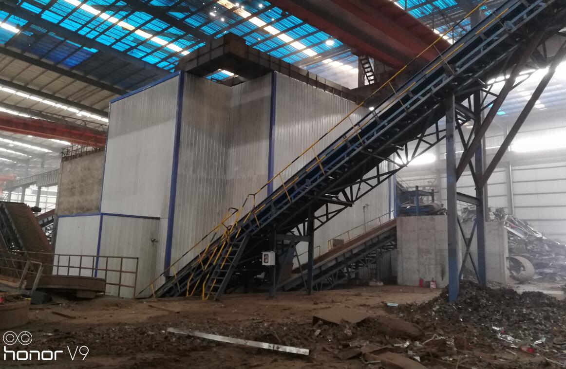 廢鋼破碎線降噪隔音房鋼鐵破碎線降