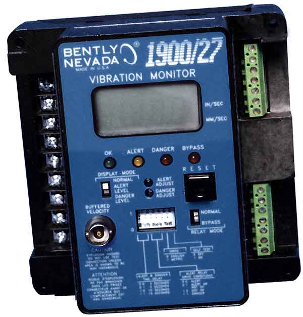 本特利1900/65A四通道振動(dòng)監(jiān)測(cè)器