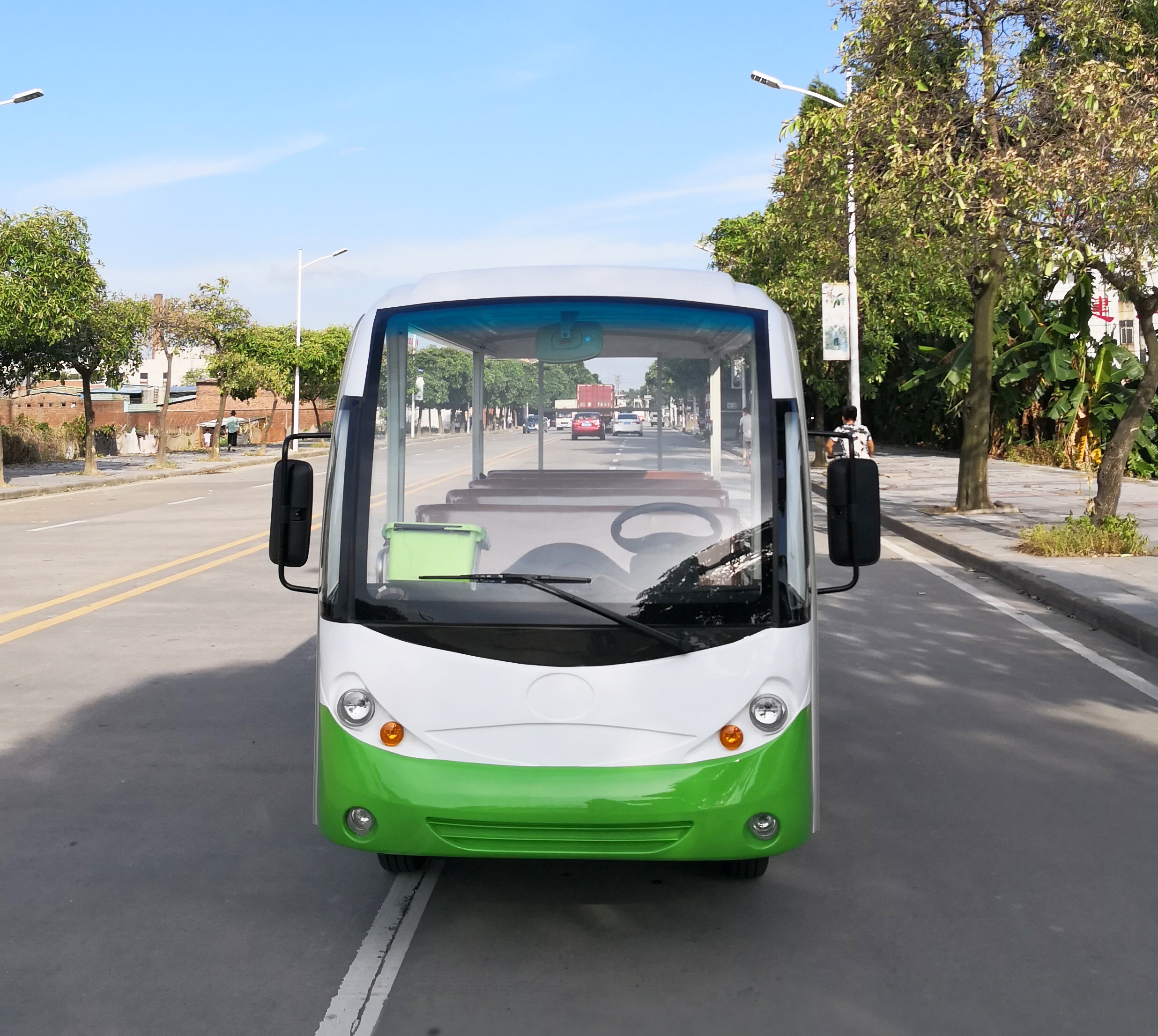 廠家推出新款14電動觀光車 旅游觀光車