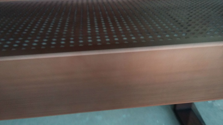 廠家直銷專業(yè)上色仿古茶幾桌子 貨架 仿紅古銅上色