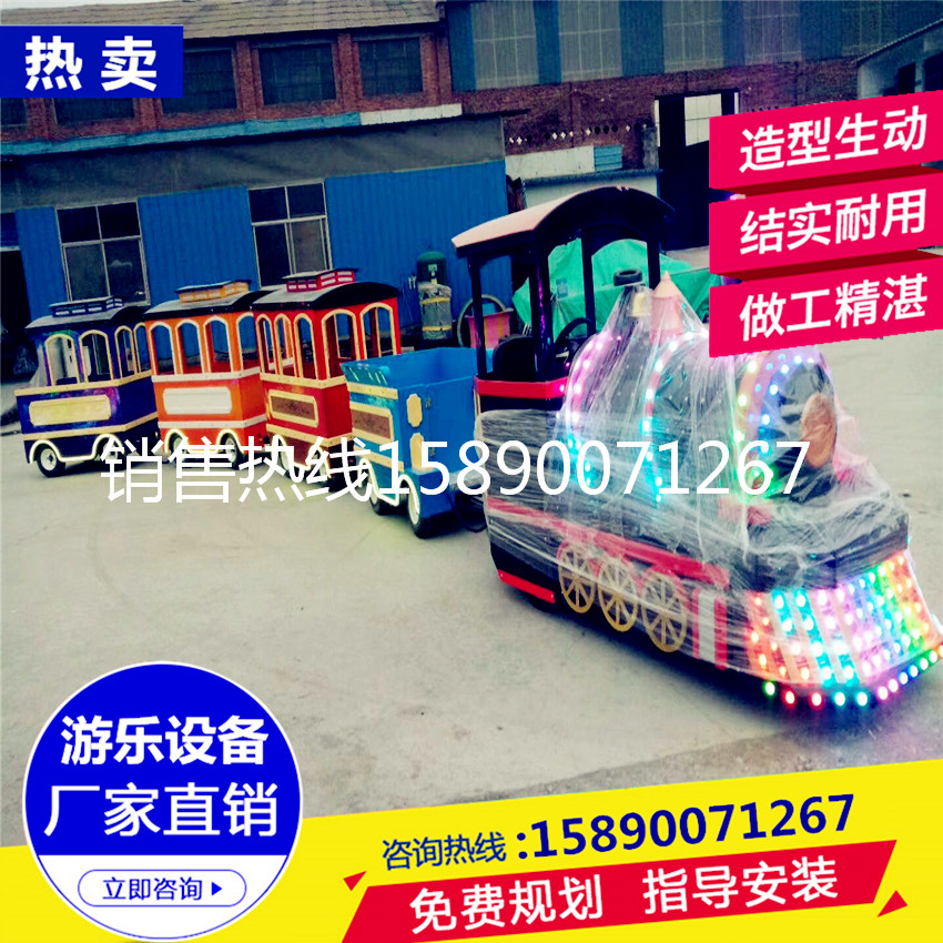 甘肅景區(qū)觀光游覽無軌火車電動觀光復(fù)古托馬斯火車景區(qū)游玩可載人無軌火車燈光冒煙鳴笛戶外游樂場商場大型玩具兒童游樂設(shè)備廠家