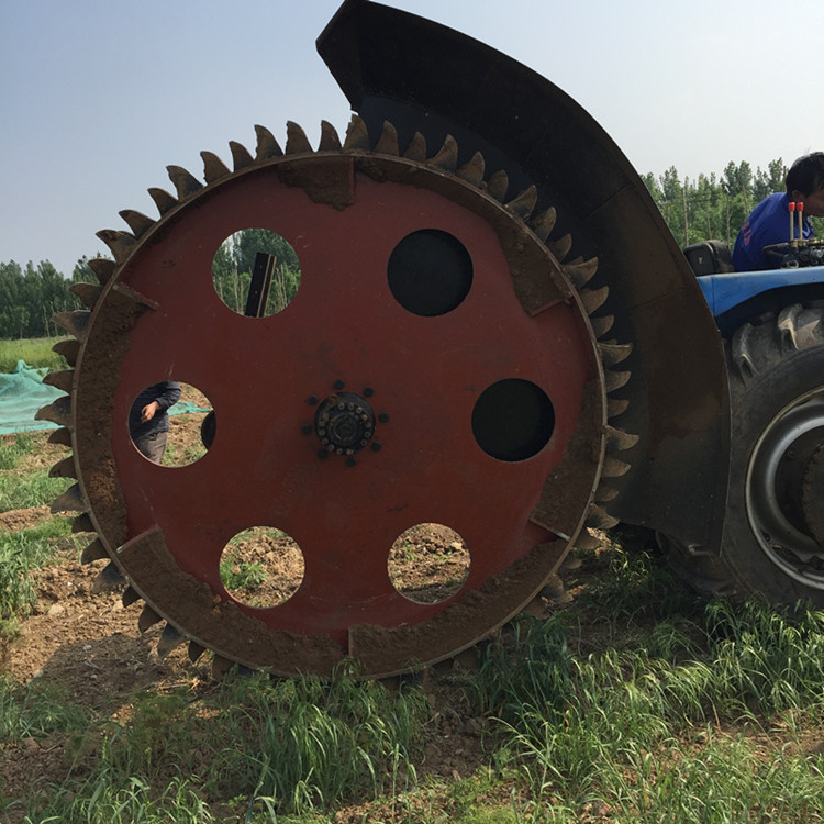 圓盤開溝機廠家及您好瑞源機械廠加工定制各種型號開溝機開槽機圓盤開溝機+
