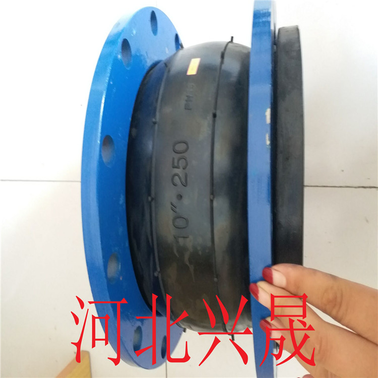 直銷可曲繞橡膠軟接頭 膨脹節(jié)減震器法蘭軟連接