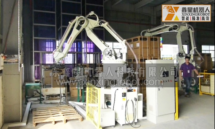 鑫星碼垛機(jī)器人自動(dòng)化生產(chǎn)流水線 搬運(yùn)碼垛機(jī)器人