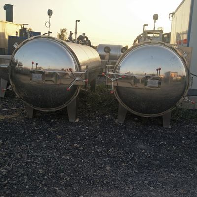 梁山善成二手設(shè)備 電加熱不銹鋼0.57立方*鍋 蒸汽*鍋九成新 二手*鍋出售