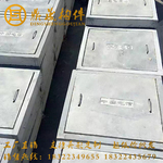 定制 天津鑄鐵排水溝纖維維井蓋路邊鋼釬510*390蓋板井水泥鋼筋混凝土井蓋