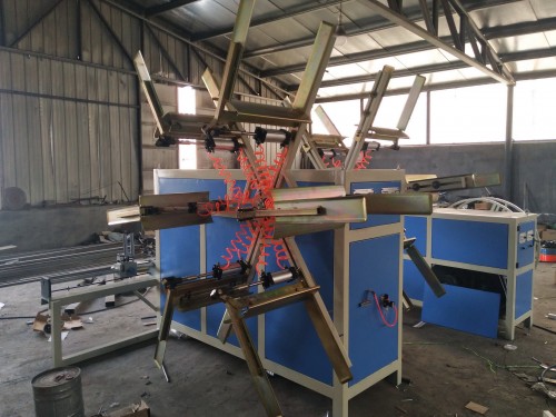 氣動雙工位收卷機_青島地區(qū)出售塑奧16 32雙工位管材收卷機