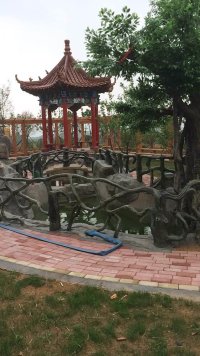 仿木花架  庭院木架長(zhǎng)廊 木架長(zhǎng)廊廠家 木架長(zhǎng)廊價(jià)格 庭院木架長(zhǎng)廊 園林景觀 仿木花架