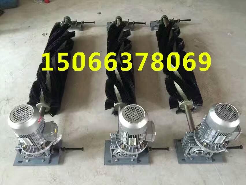 電動(dòng)滾刷清掃器  毛刷刮料器  AY-I-800滾刷清掃器