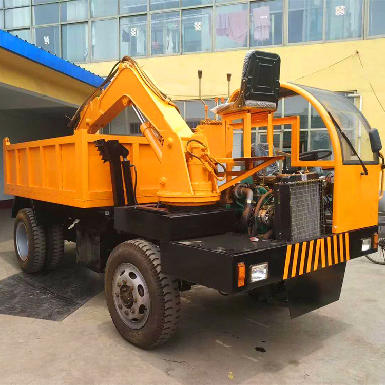 路邦車載式挖掘機(jī) 土方*挖掘機(jī) 四不像挖掘機(jī)