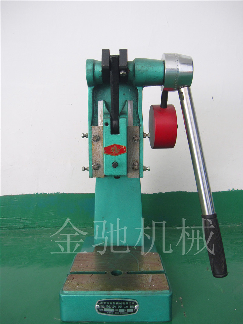 K6精密式手動壓力機，適用儀器，電子，五金等行業(yè)裝飾鉚壓，液壓機生產廠家
