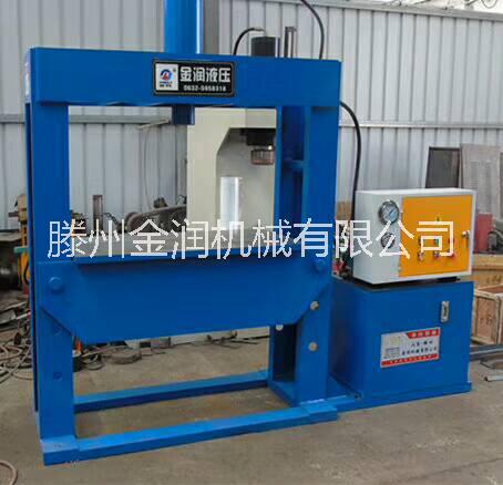 銷售操作簡單小型雙柱式壓力機40t龍門液壓機薄板校正油壓機