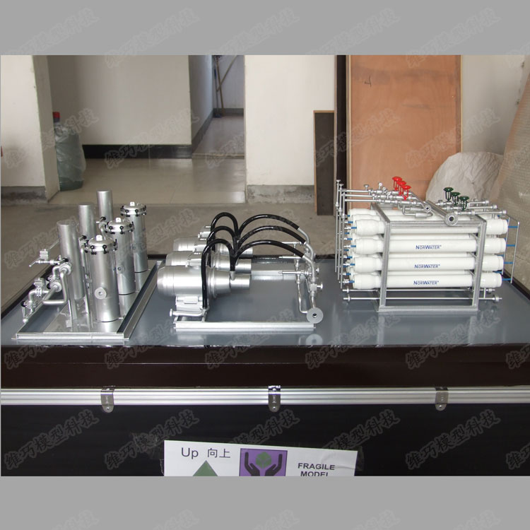 海水淡化設備模型定制反滲透水處理模型定制定做集裝箱式集裝箱式海水淡化模型