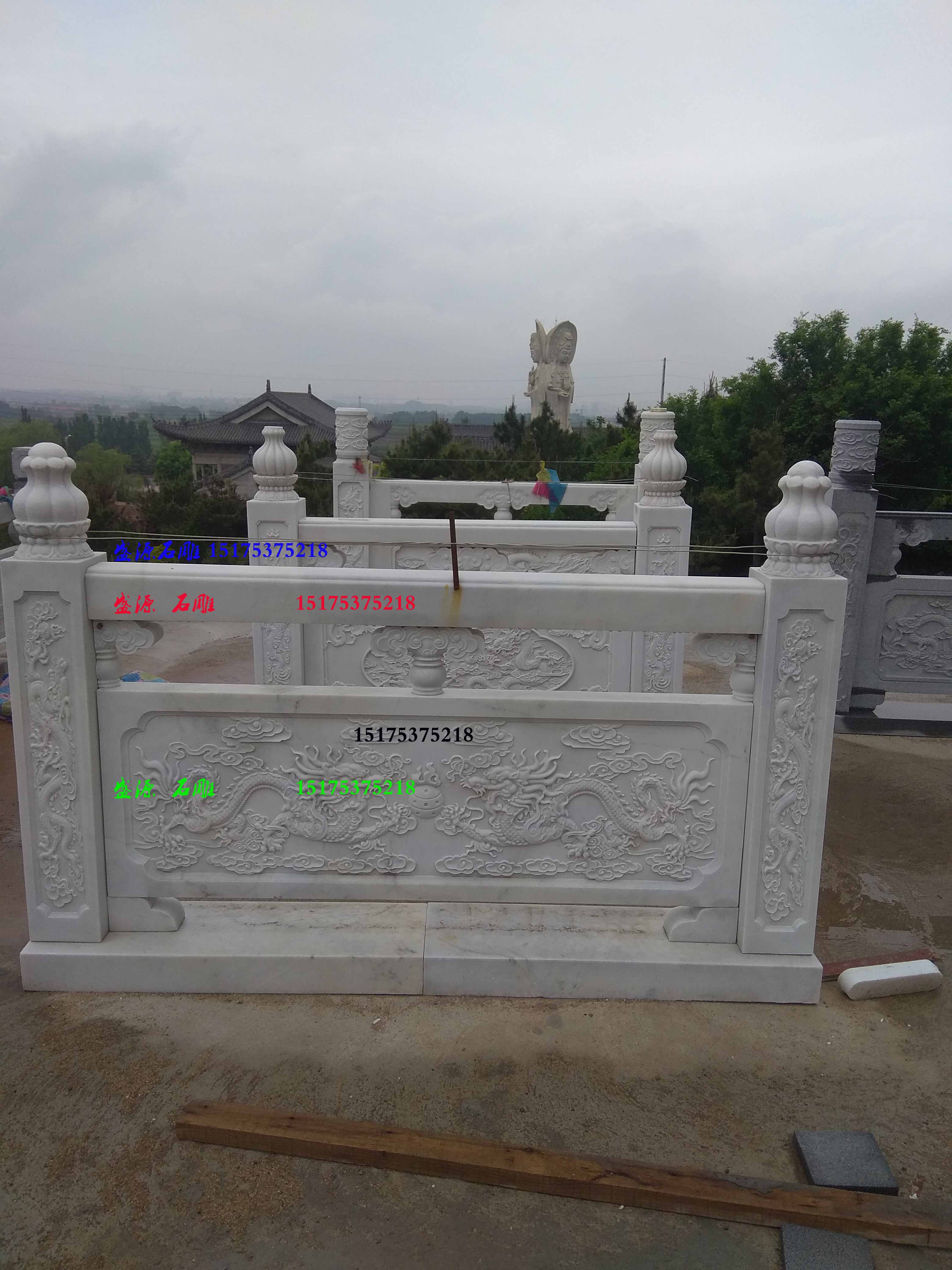 供應(yīng)漢白玉石欄桿銷售，漢白玉石欄桿生產(chǎn)