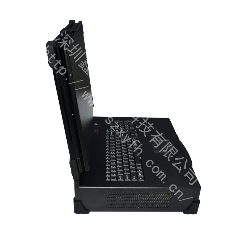 17寸便攜式三屏便攜機(jī)同顯異顯工業(yè)便攜機(jī)工控一體*外殼鋁機(jī)箱