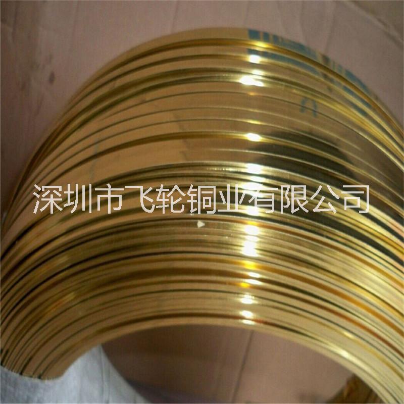 加工生產(chǎn)H62/H65黃銅扁線 黃銅方線 黃銅壓扁線1.45*6.25/1*3mm規(guī)格齊全