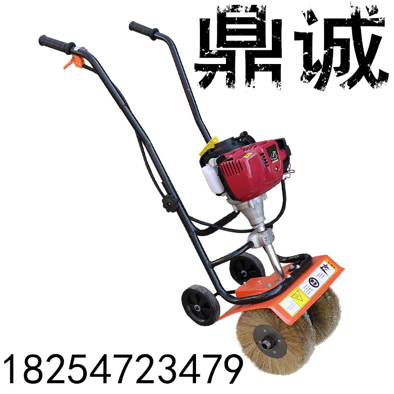翻新鋼絲輪拋光打磨機(jī) 手扶式手提式翻新鋼絲輪拋光打磨機(jī)